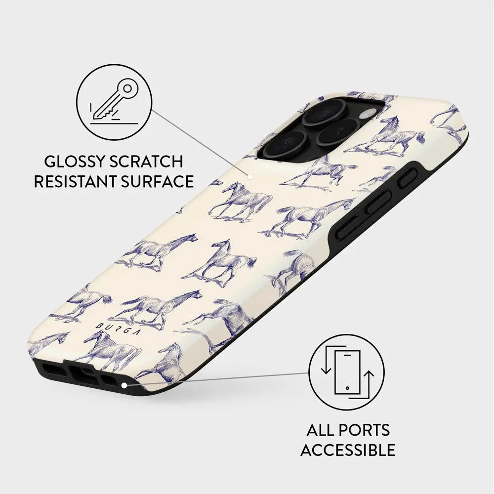 Burga iPhone 16 Pro Max Tough Fashion Case - Derby Race