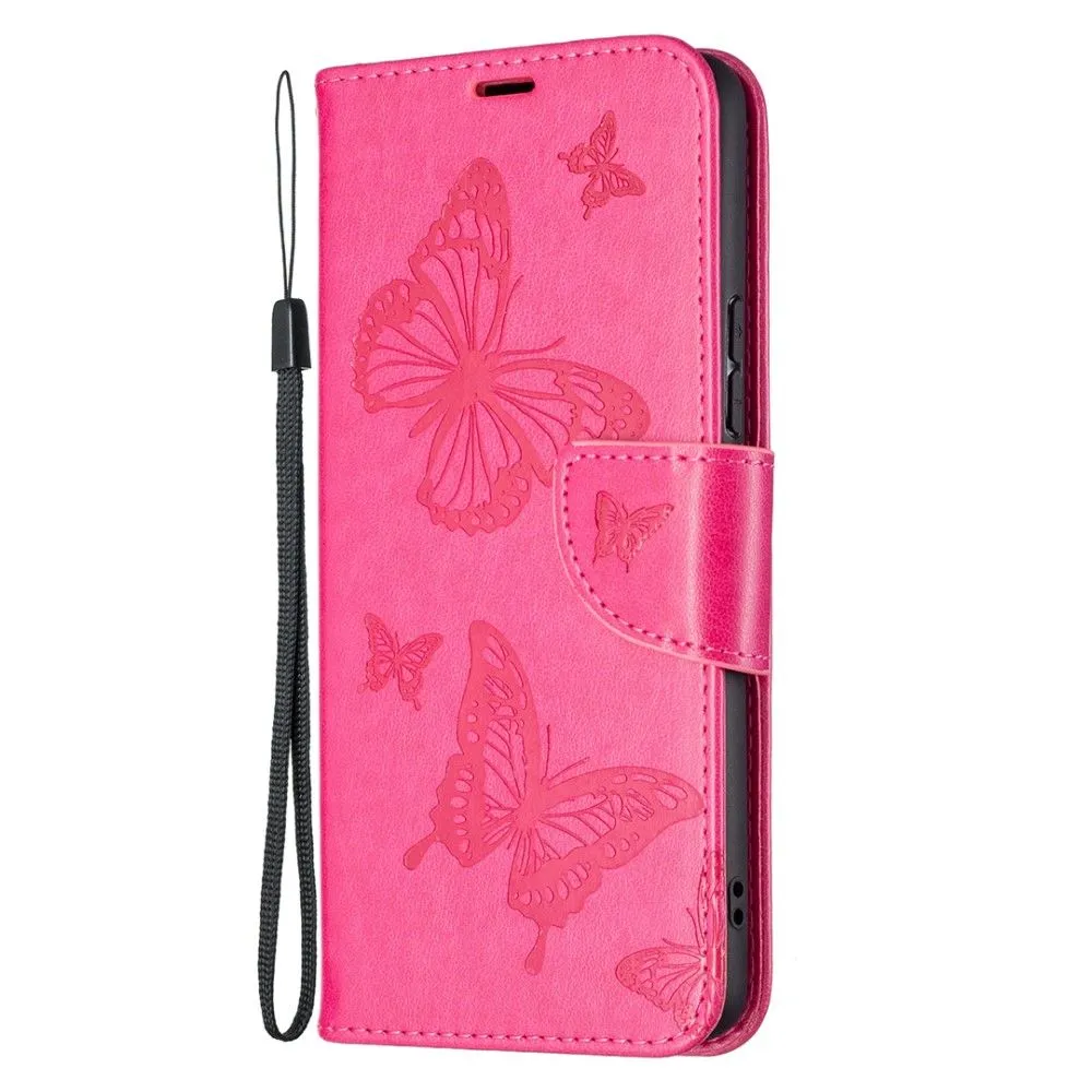 Butterfly Samsung Galaxy A53 5G flip case - Rose