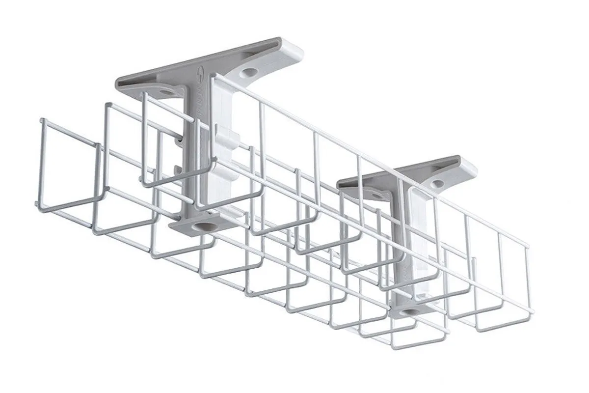 Cable Management Basket Back to Back Metal Tray