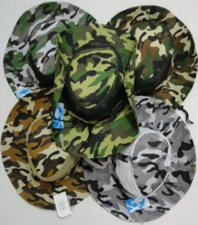 camo boonie hat Case of 24