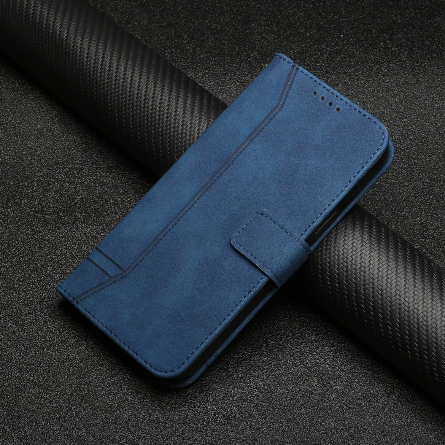 Card Fold Skin Feeling Wallet Mobile Phone Case