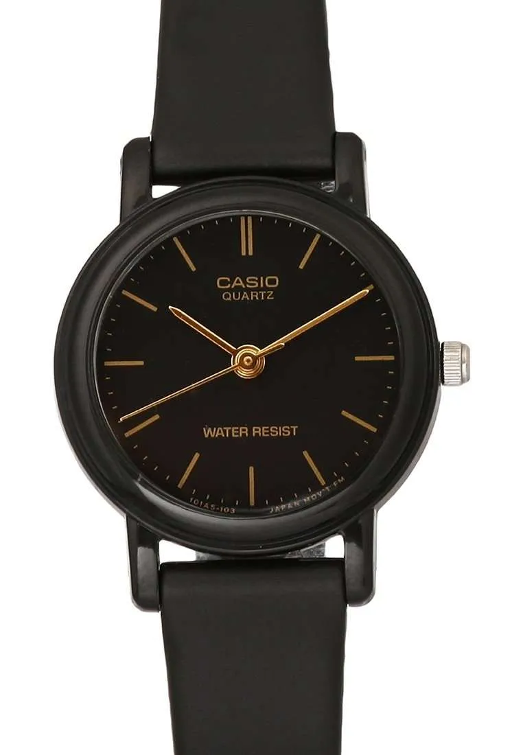 Casio LQ-139AMV-1ELDF Black Resin Watch for Women