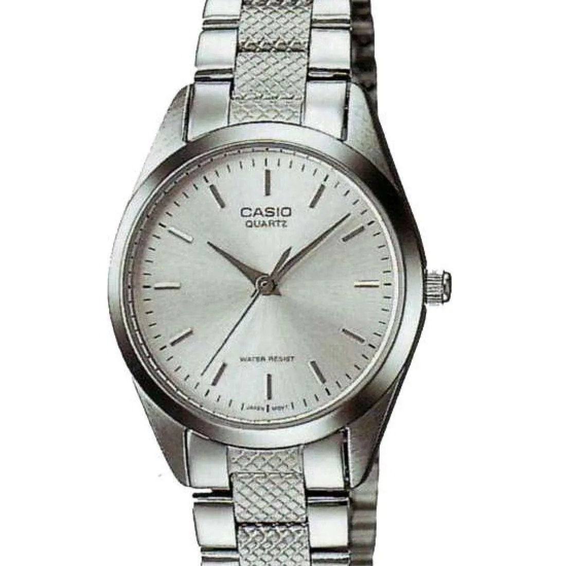 Casio LTP-1274D-7ADF Silver Stainless Steel Strap Watch for Women