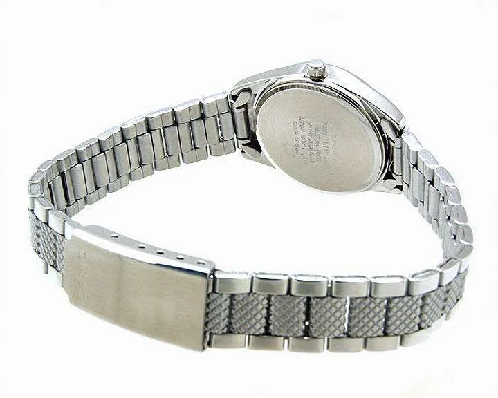 Casio LTP-1274D-7ADF Silver Stainless Steel Strap Watch for Women