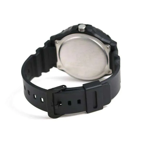 Casio MRW-210H-1AVDF Analog Black Resin Strap Watch for Men