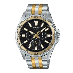 Casio MTD-300SG-1A Two-Toned Stainless Watch for Men