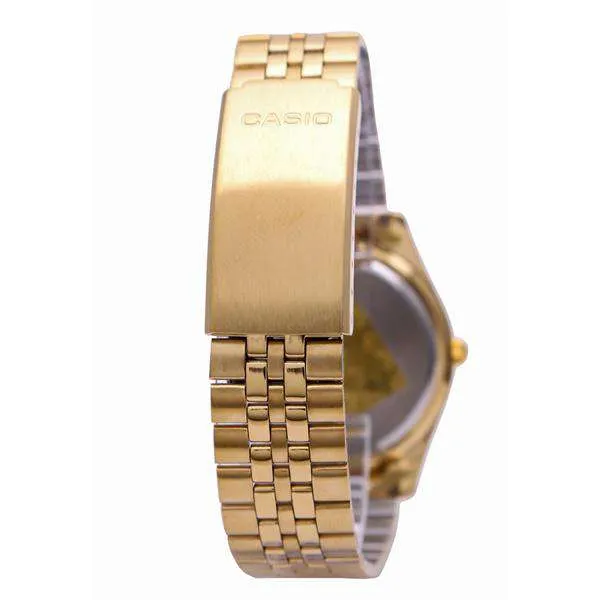 Casio MTP-1129N-7A Gold Stainless Steel Strap Watch for Men and Women