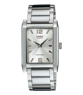 Casio MTP-1235D-7ADF Silver Stainless Steel Strap Watch for Men