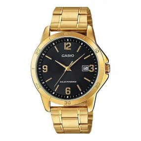 Casio MTP-VS02G-1A Gold Plated Watch For Men