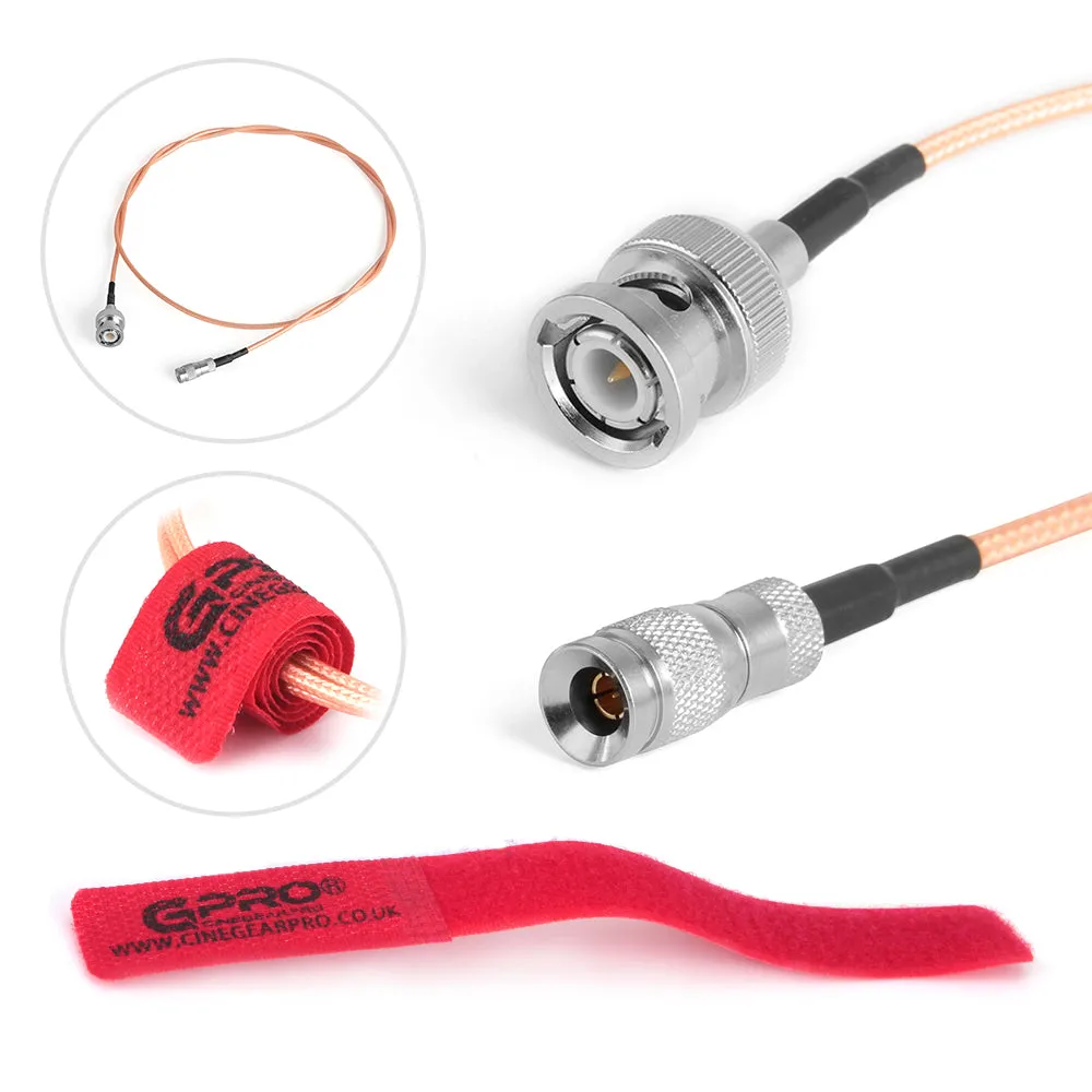 CGPro Ultra Thin 1.0/2.3 DIN to BNC Male HD-SDI 6G-SDI Cable