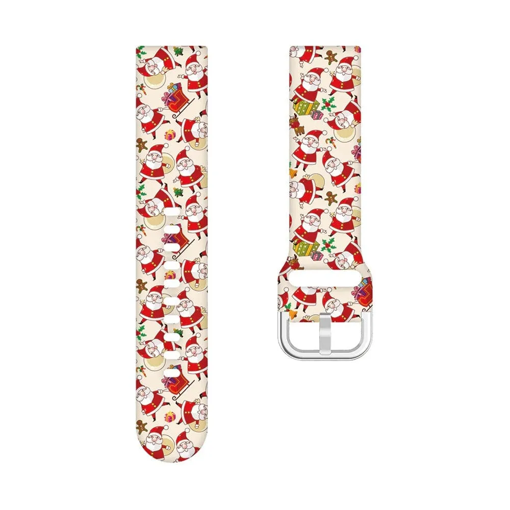 Christmas Watch Straps compatible with the Garmin Vivomove 3s