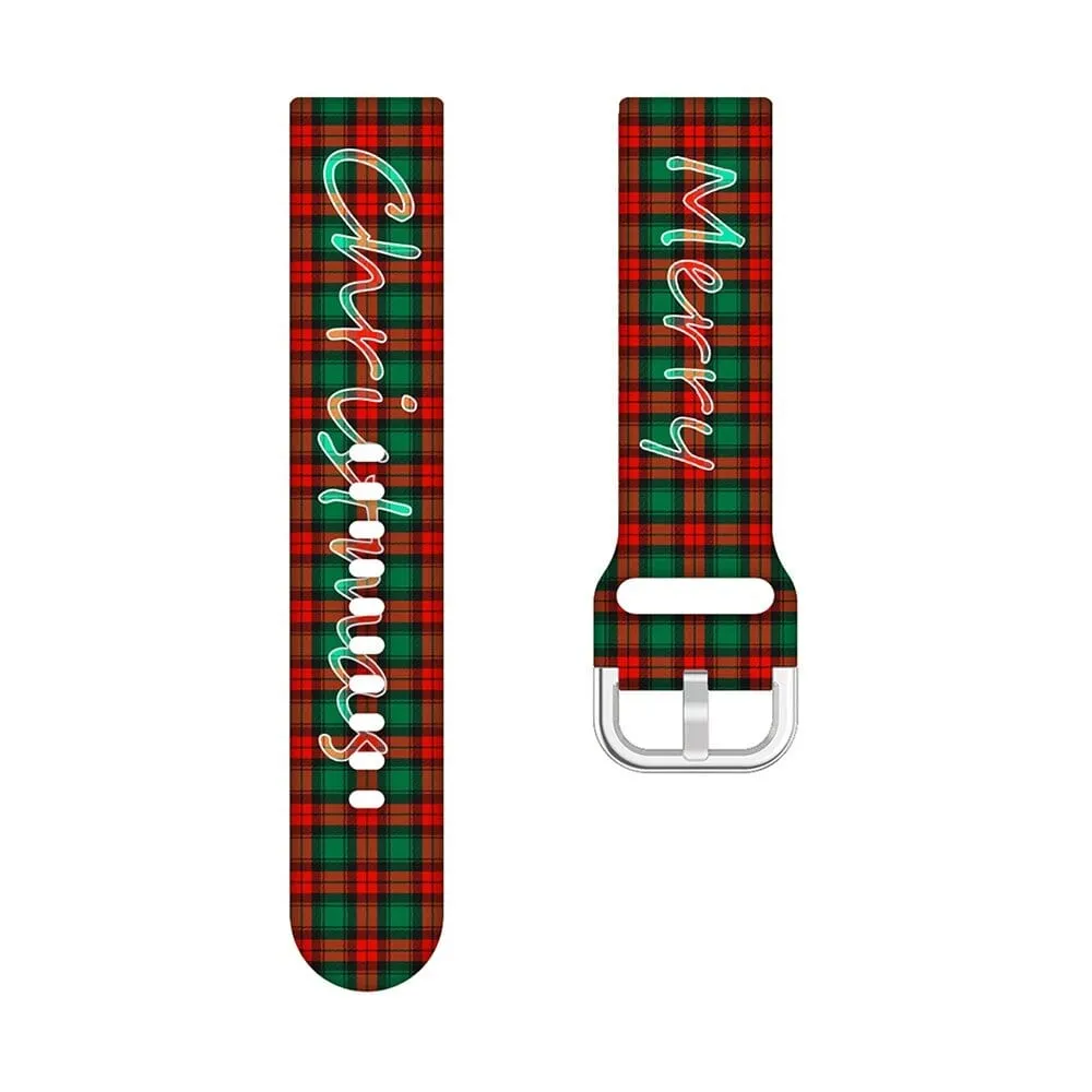 Christmas Watch Straps compatible with the Garmin Vivomove 3s