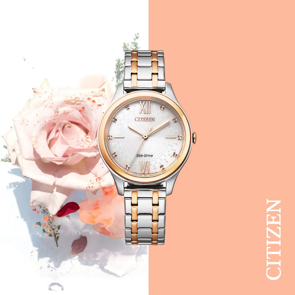 Citizen Eco-Drive Ivory EM0506-77A