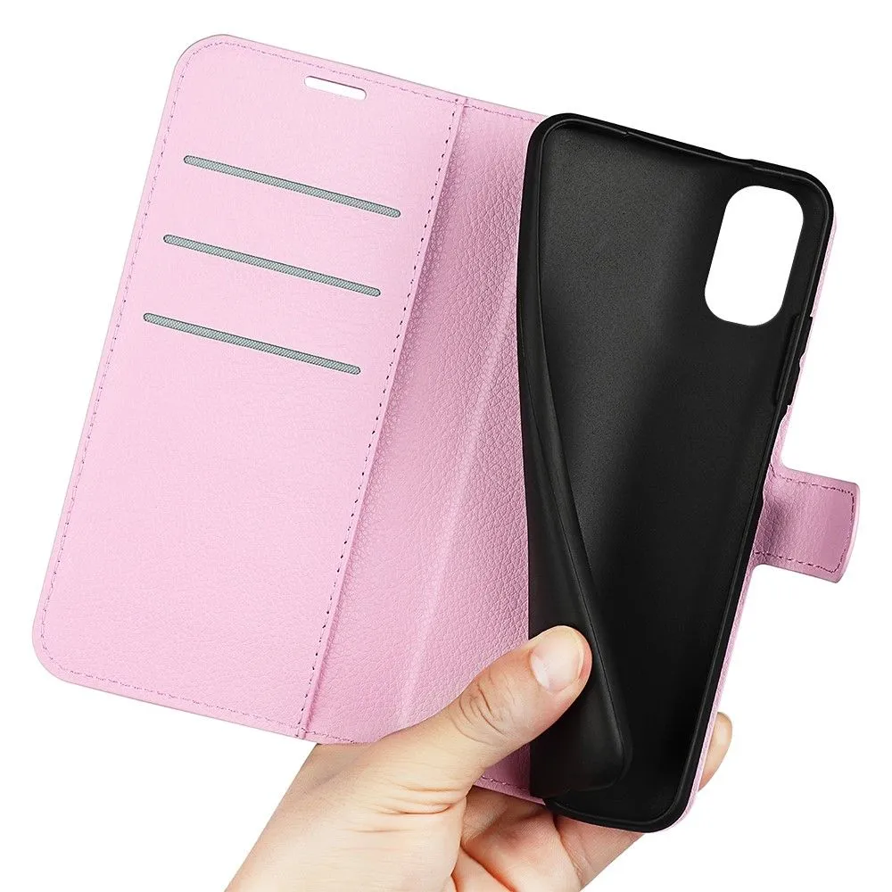 Classic Motorola Moto G22 flip case - Pink