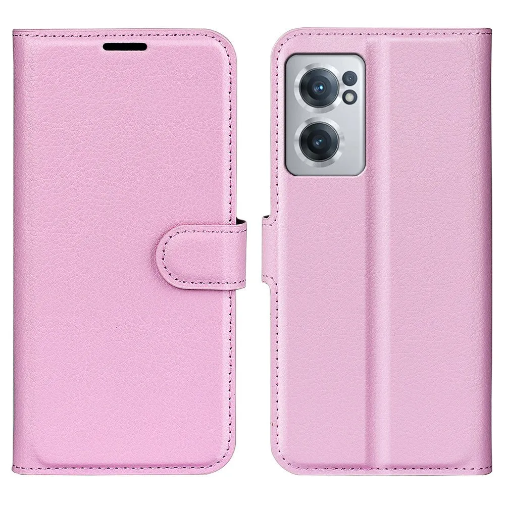 Classic OnePlus Nord CE 2 5G flip case - Pink