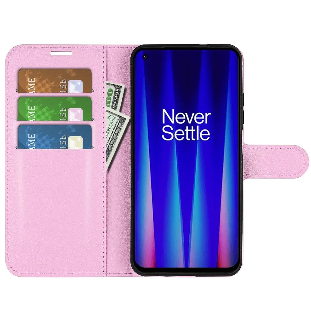 Classic OnePlus Nord CE 2 5G flip case - Pink