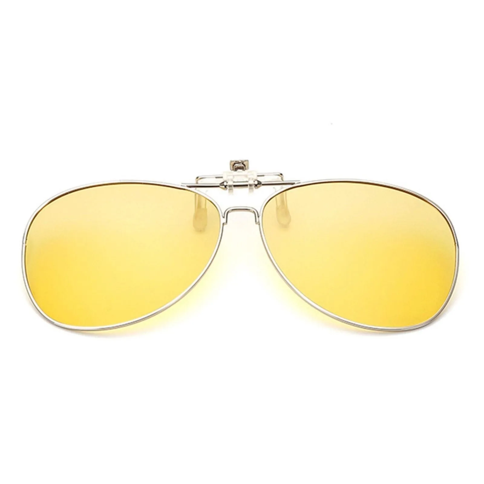 Clip on Flip up Aviator Sunglasses For Mens Womens UV 400