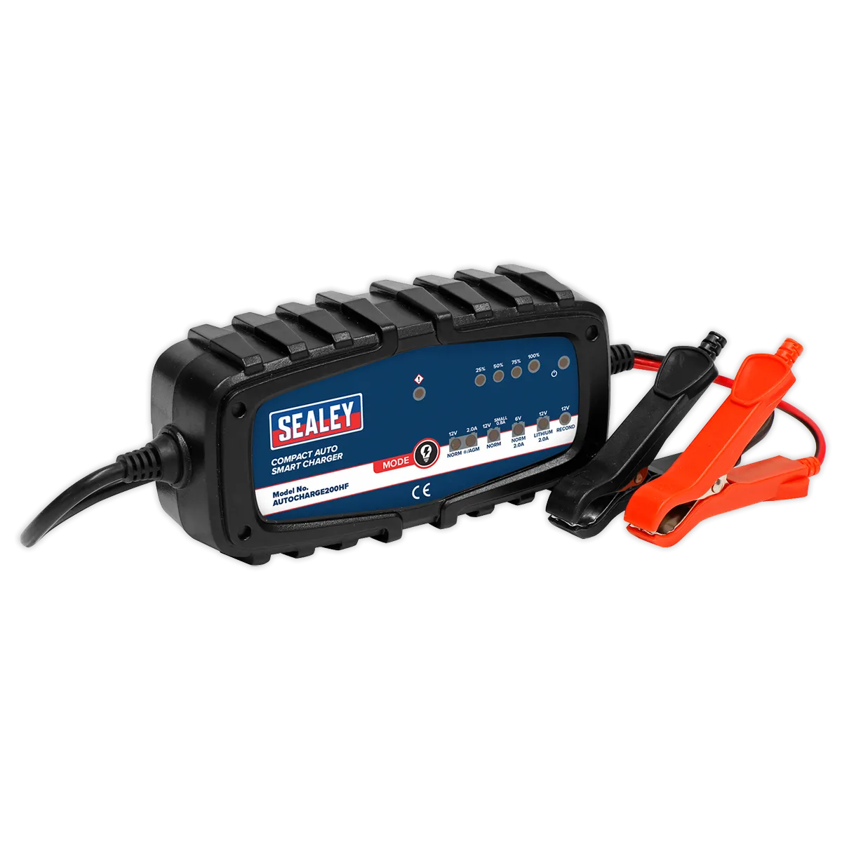 Compact Auto Smart Charger 2A 9-Cycle 6/12V - Lithium