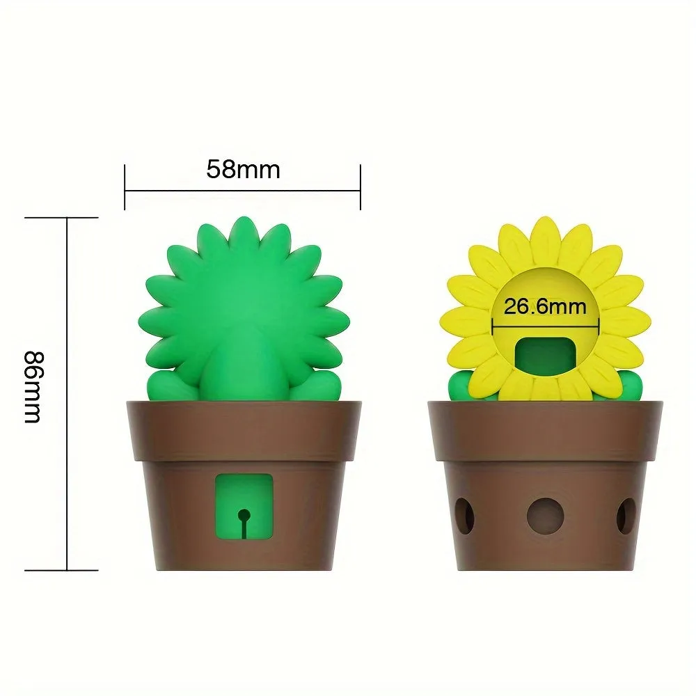 Cute Carrot/ Sunflower/ Christmas Tree/ Cactus Watch Charger Stand