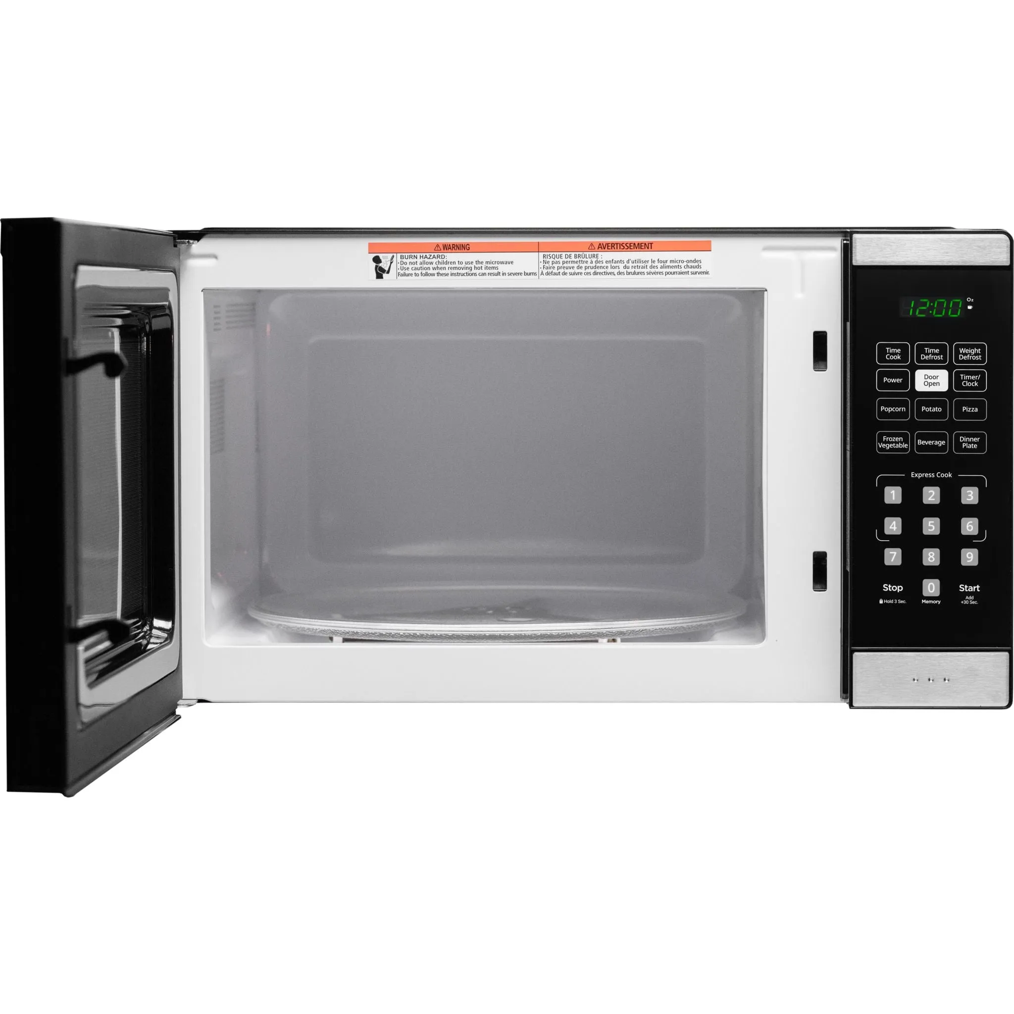 Danby Microwave (DBMW1126BBS) - Black Stainless