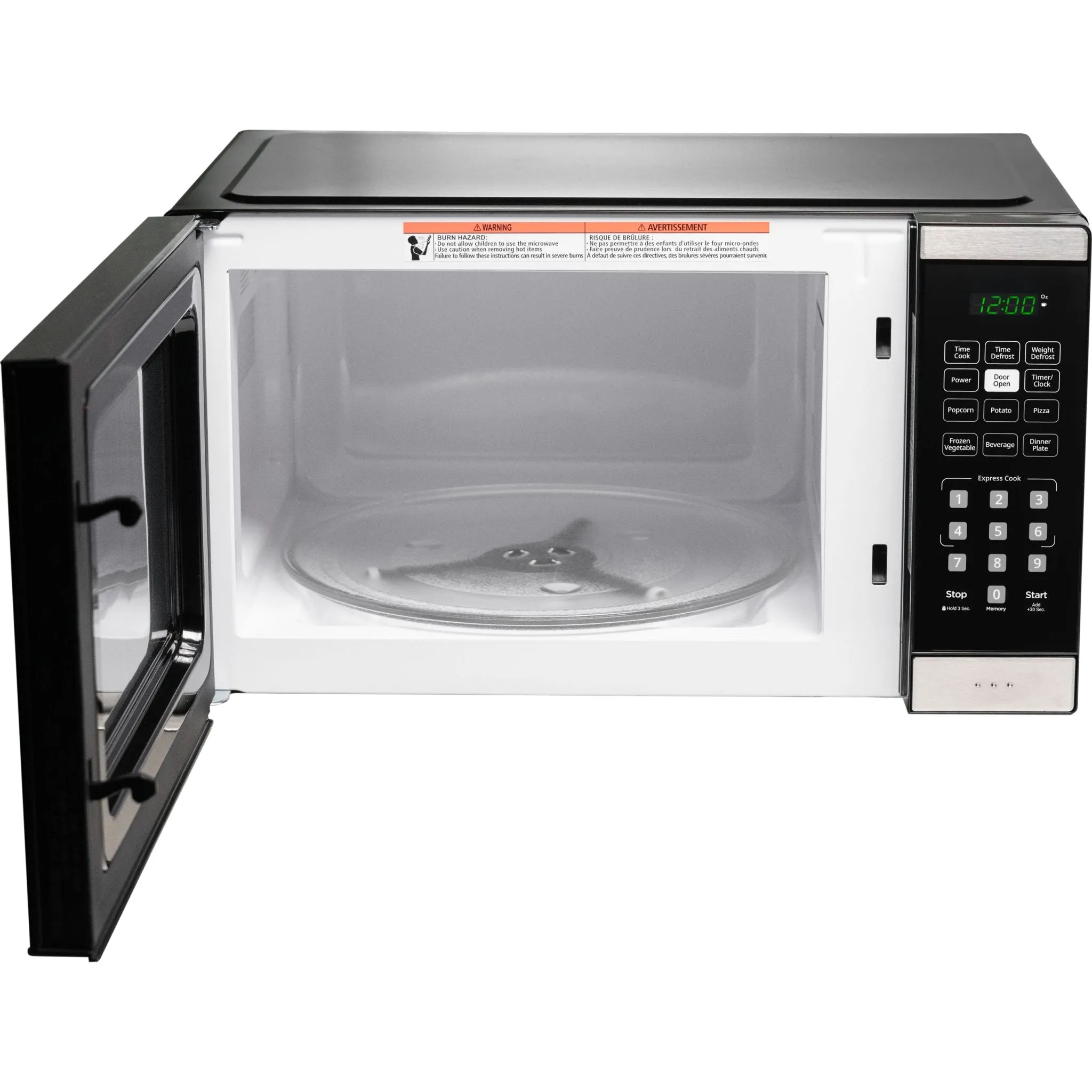 Danby Microwave (DBMW1126BBS) - Black Stainless