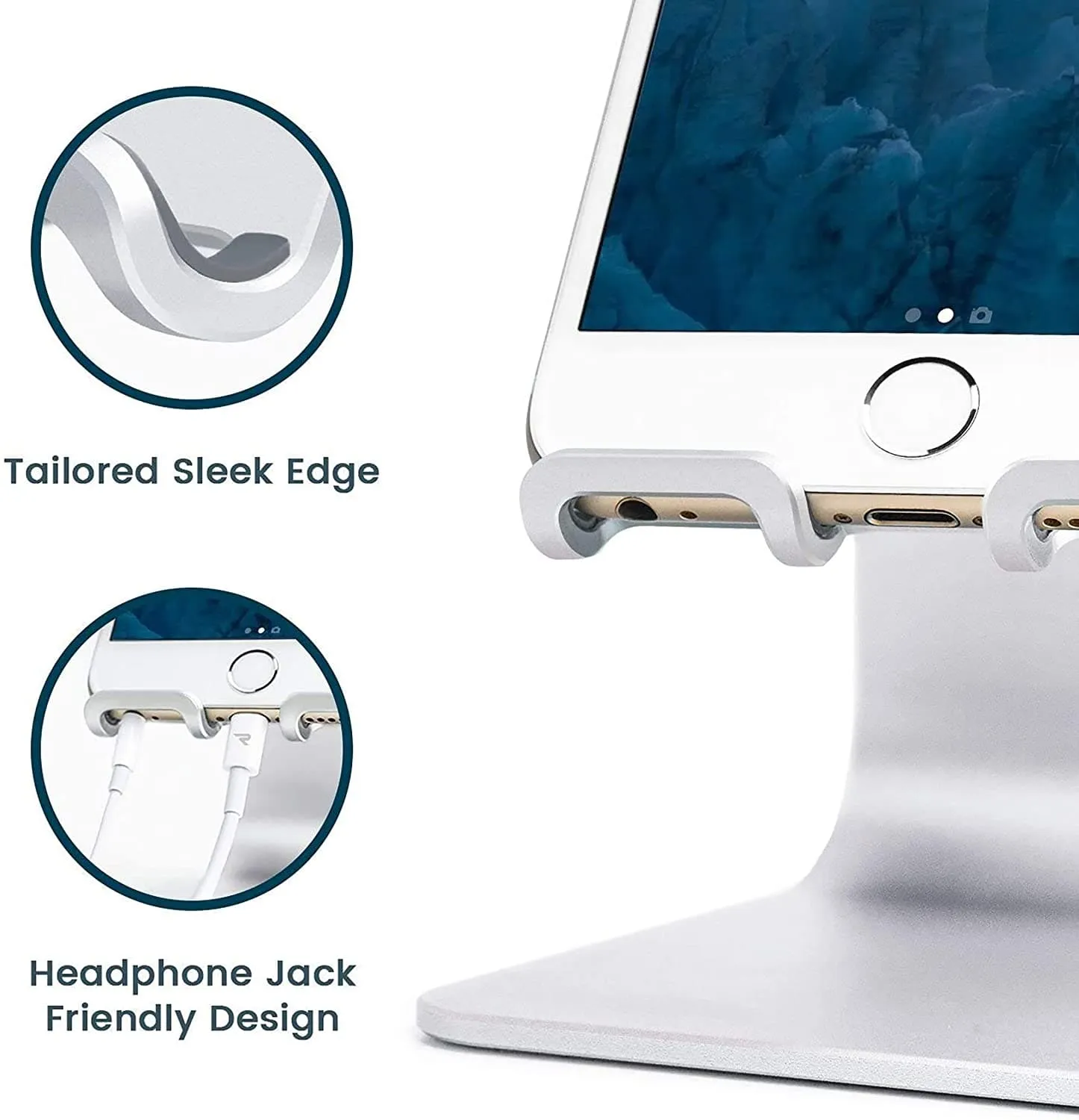 Desktop Cell Phone Holder Mobile Stand & Tablet Phone Stand