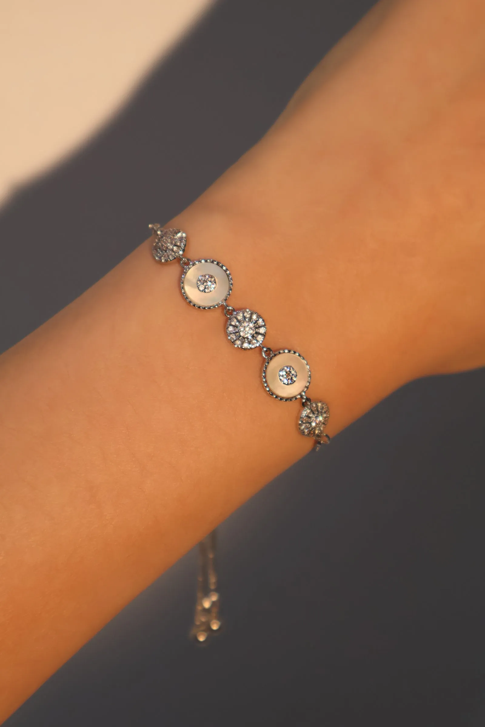 Diamond Shell Pole Star Bracelet