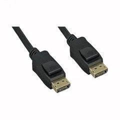 DisplayPort v1.4 Video Cable, 32.4 Gbit/s Data Rate, 8k@60Hz / 4k@120Hz, DisplayPort Male, 10 foot