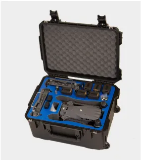 DJI Matrice 30 compact case (6 battery compartments, 2 controller compartments)