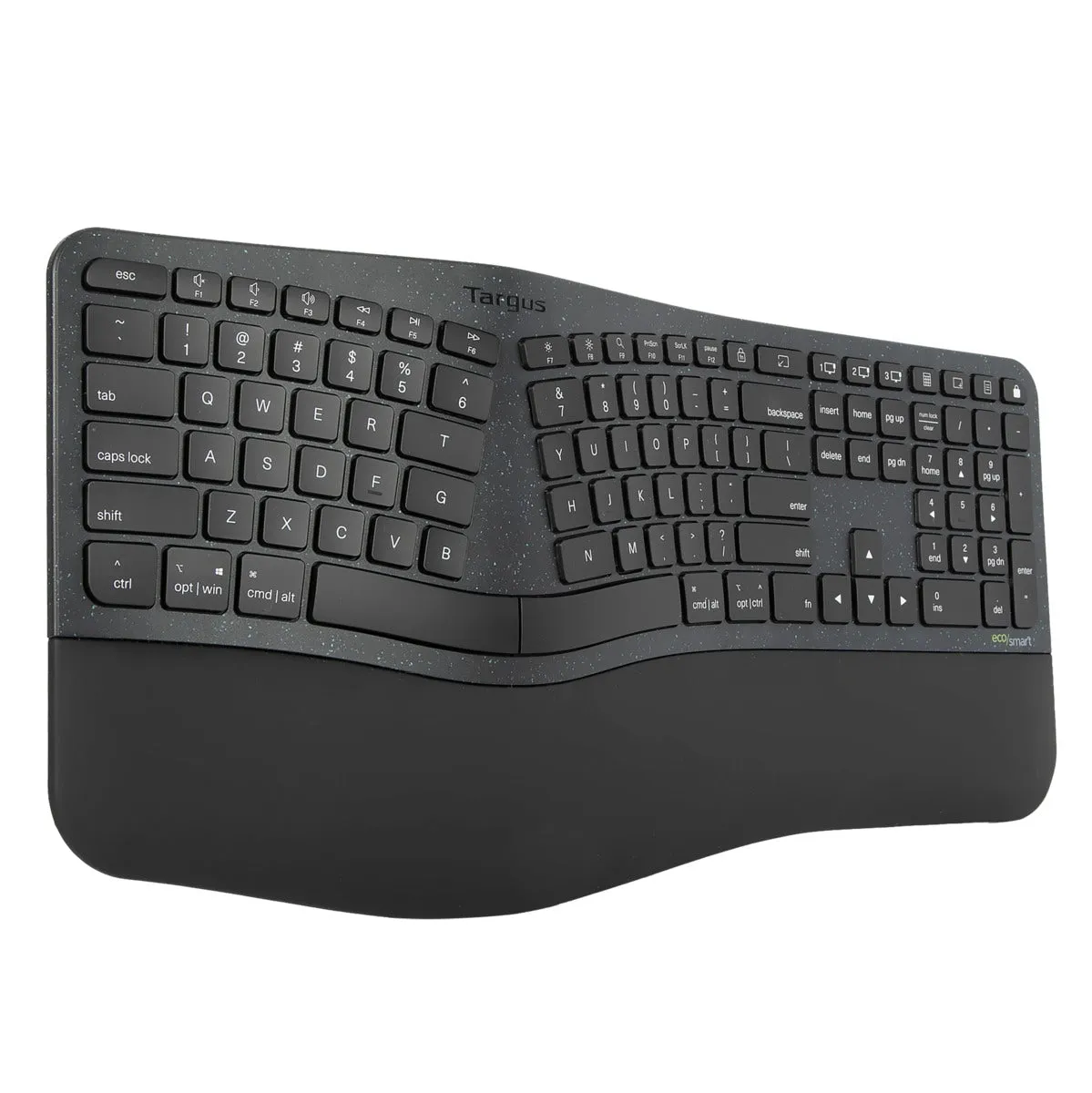 EcoSmart™ Ergonomic Keyboard and ErgoFlip™ Mouse Combo