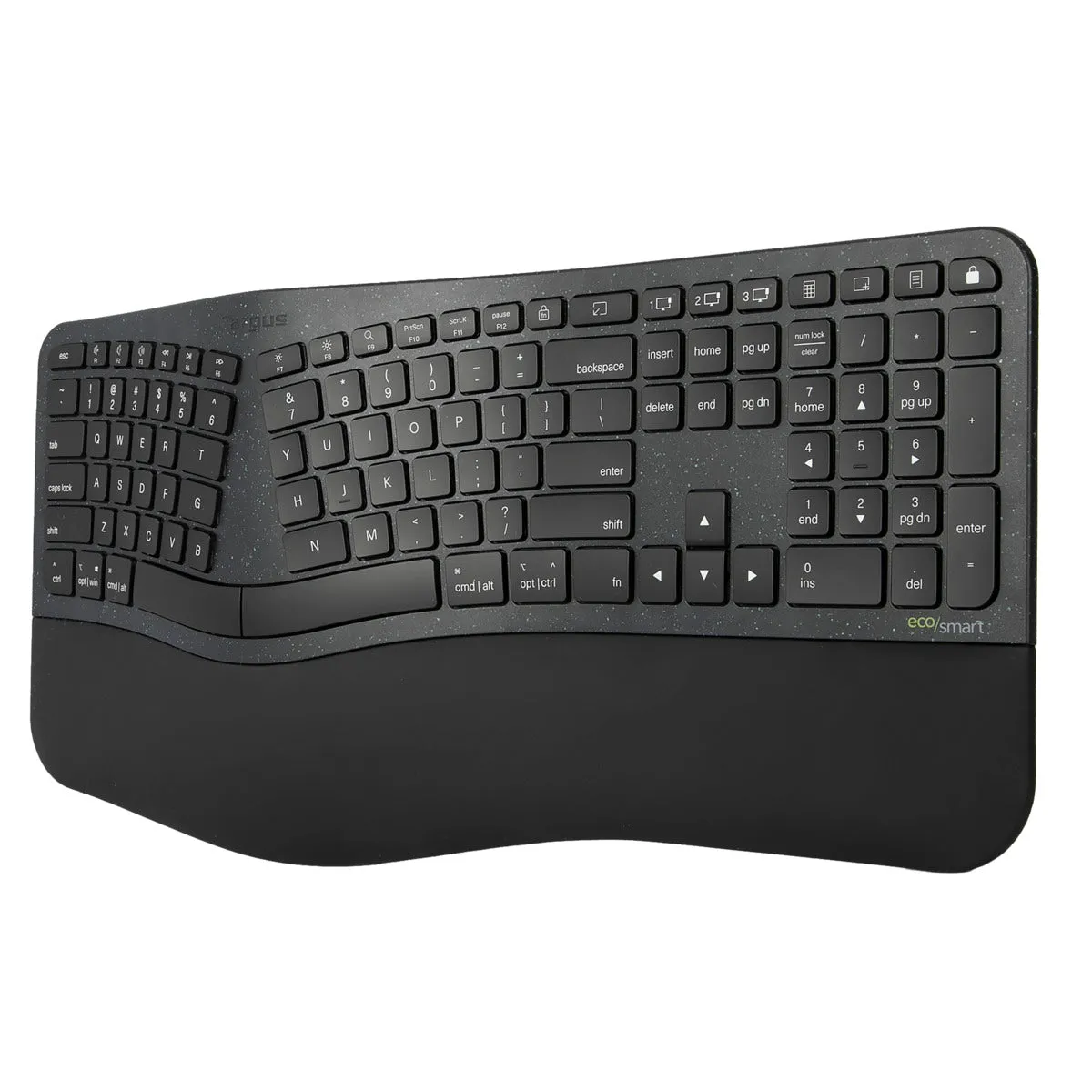 EcoSmart™ Ergonomic Keyboard and ErgoFlip™ Mouse Combo