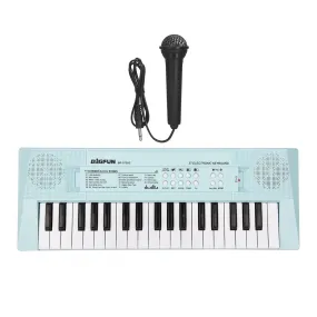 Electronic Piano with Mini Keyboard 37-Key Electronic Keyboard Piano Children' s Piano Electronic Musical Instrument