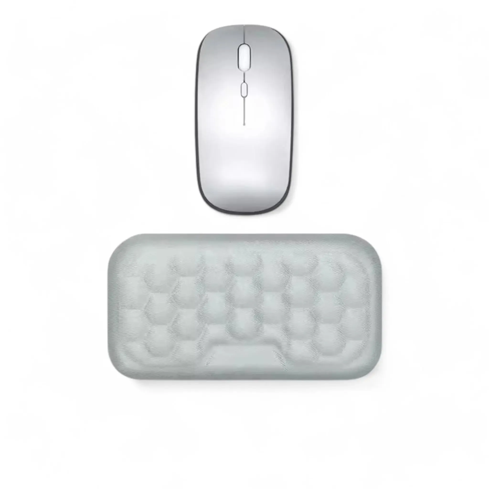 Ergonomic Wrist Rest - Keyboard & Mouse Memory Foam Support