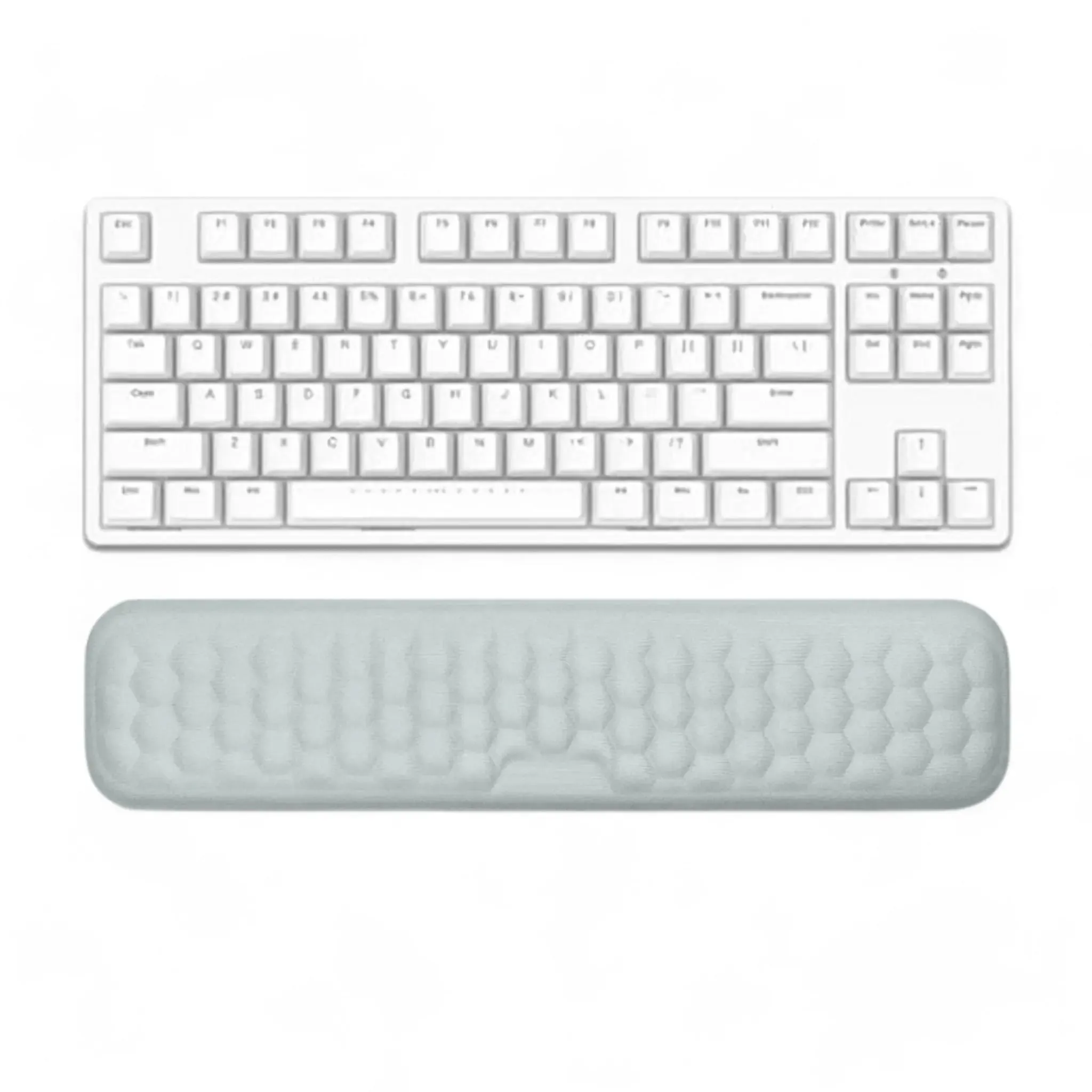 Ergonomic Wrist Rest - Keyboard & Mouse Memory Foam Support