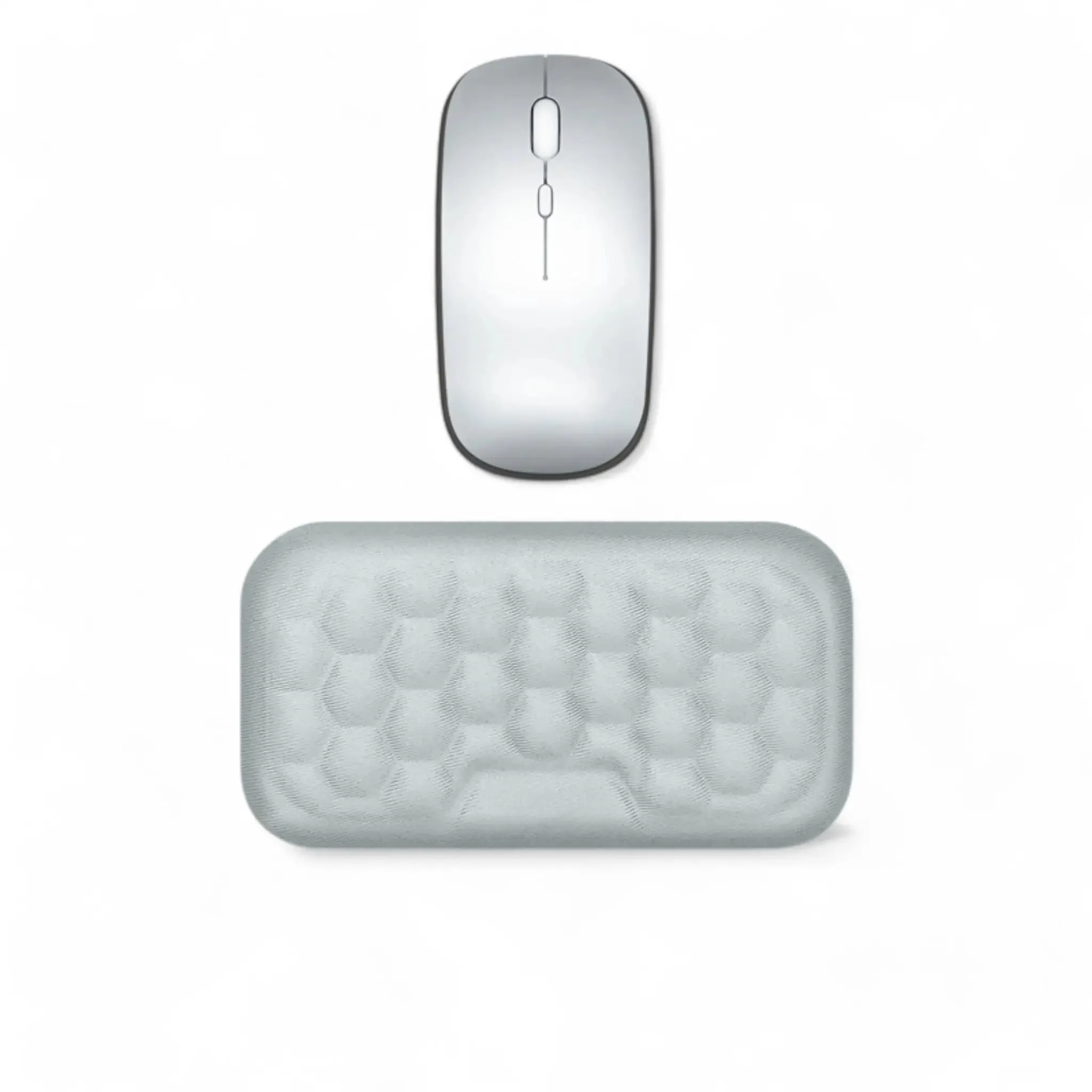 Ergonomic Wrist Rest - Keyboard & Mouse Memory Foam Support