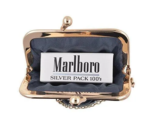 EW342/Waterproof Genuine Eel Skin Cigarette Case and Lighter Holder