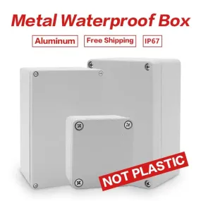 Explosion-proof Waterproof Aluminum Enclosure Box Electronic ip68 Project Instrument Case Project Box Outdoor Junction Housing