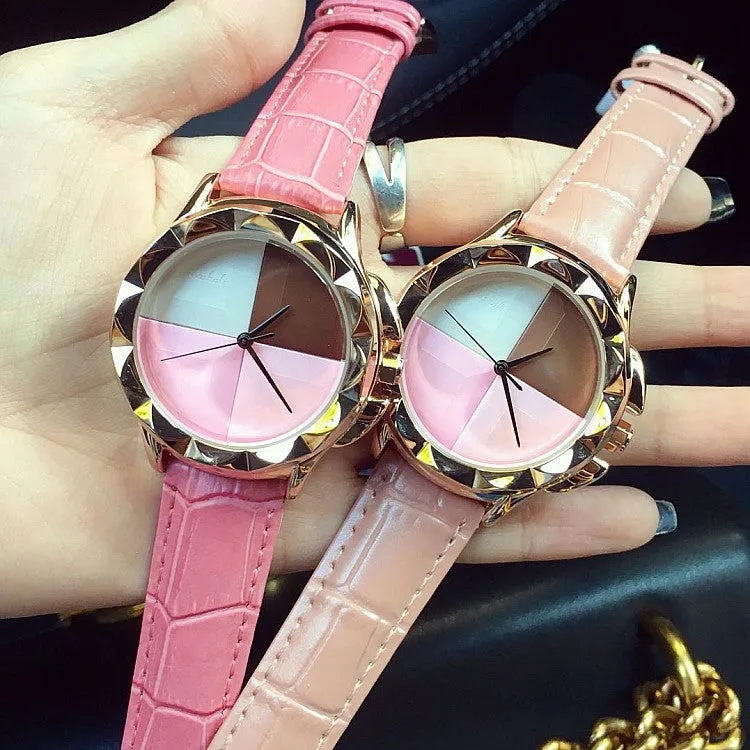 Eye Shadow Pattern Women's Watch