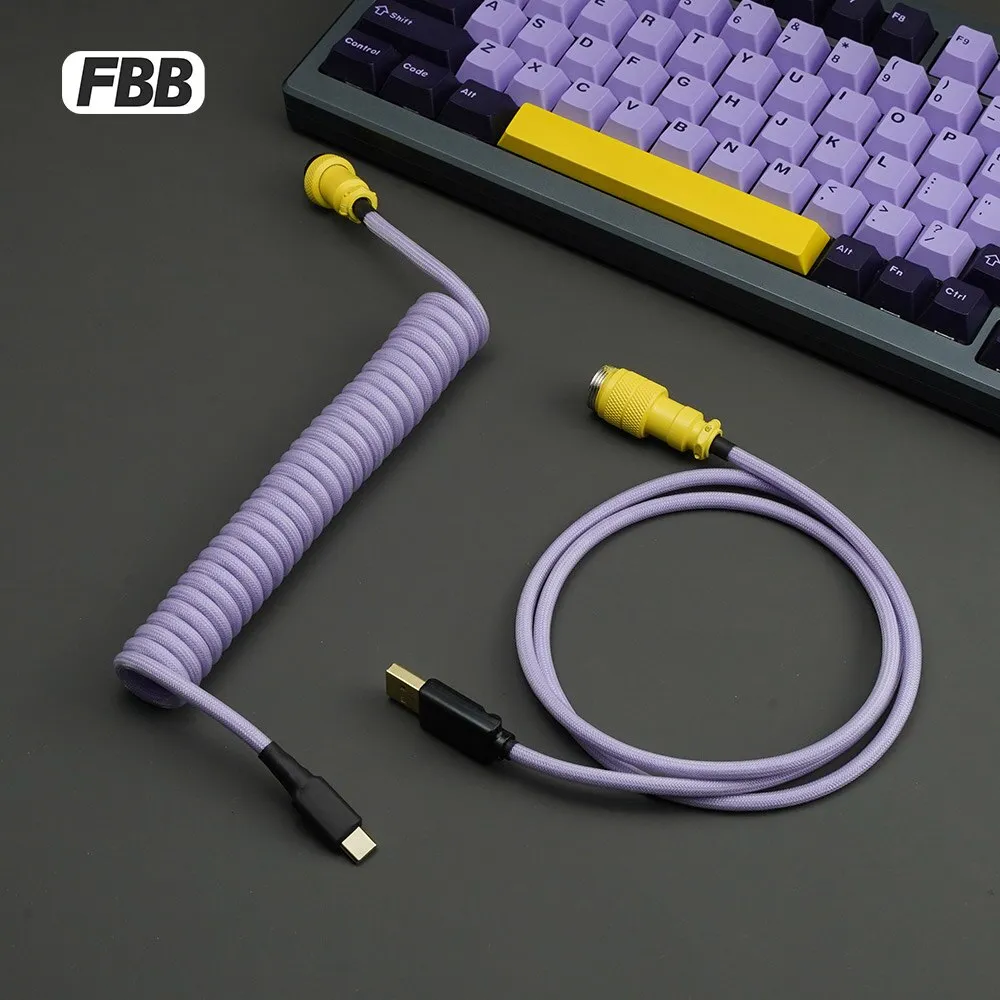 FBB GMK Taro R2 Custom Coiled Aviator Cable