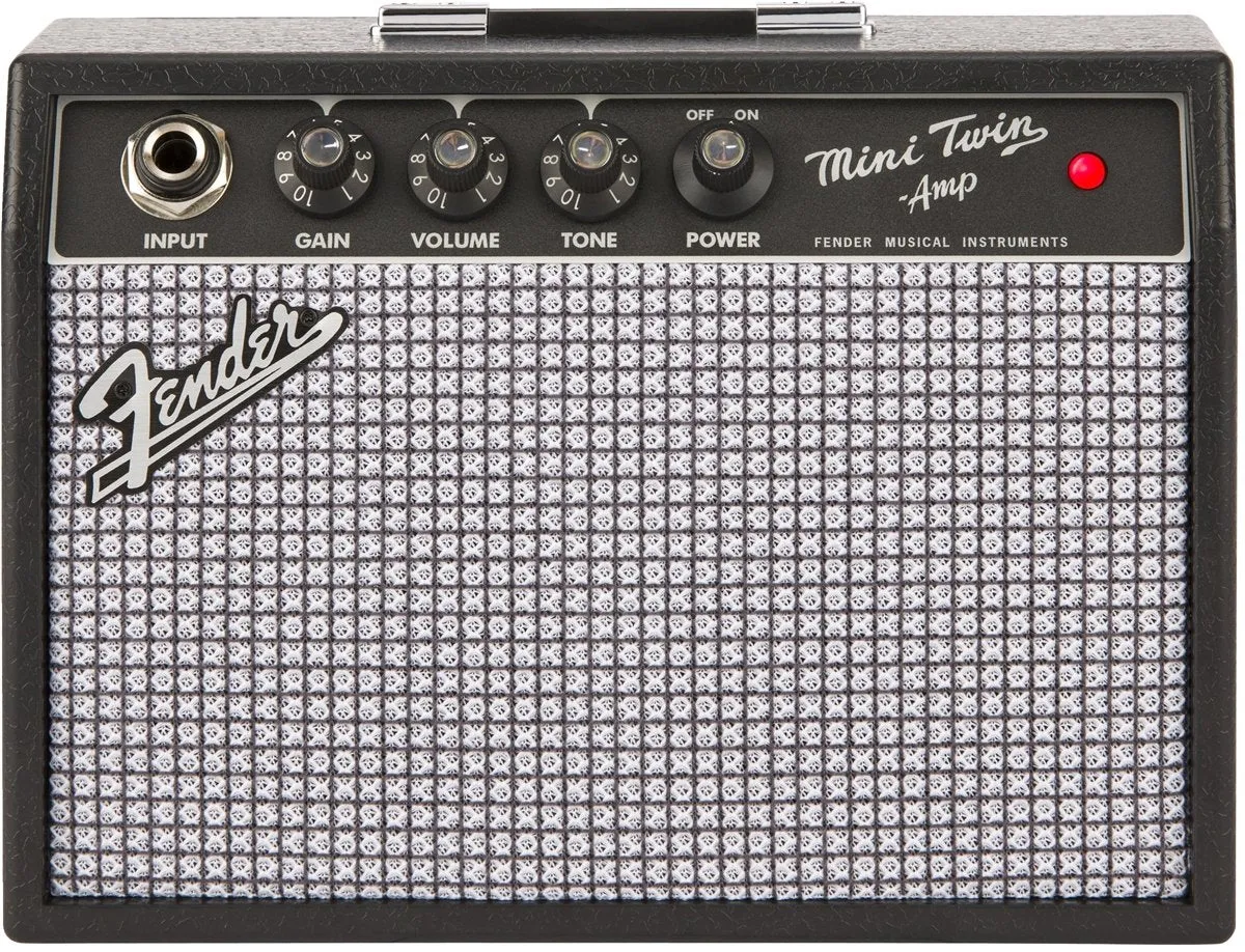 Fender MINI '65 Twin-Amp 1W 2x3" Mini Guitar Combo Amp