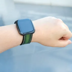 Fitbit Green Leather Strap For Fitbit Versa And Other Model