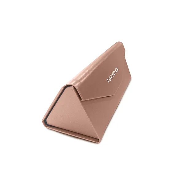 Foldable Sunglasses Case - Rose Gold