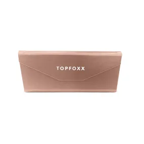 Foldable Sunglasses Case - Rose Gold