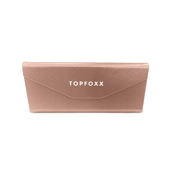 Foldable Sunglasses Case - Rose Gold