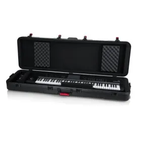 Gator GTSA-KEY88SL TSA Molded Keyboard Case w/ Wheels - 88-Keys Slim