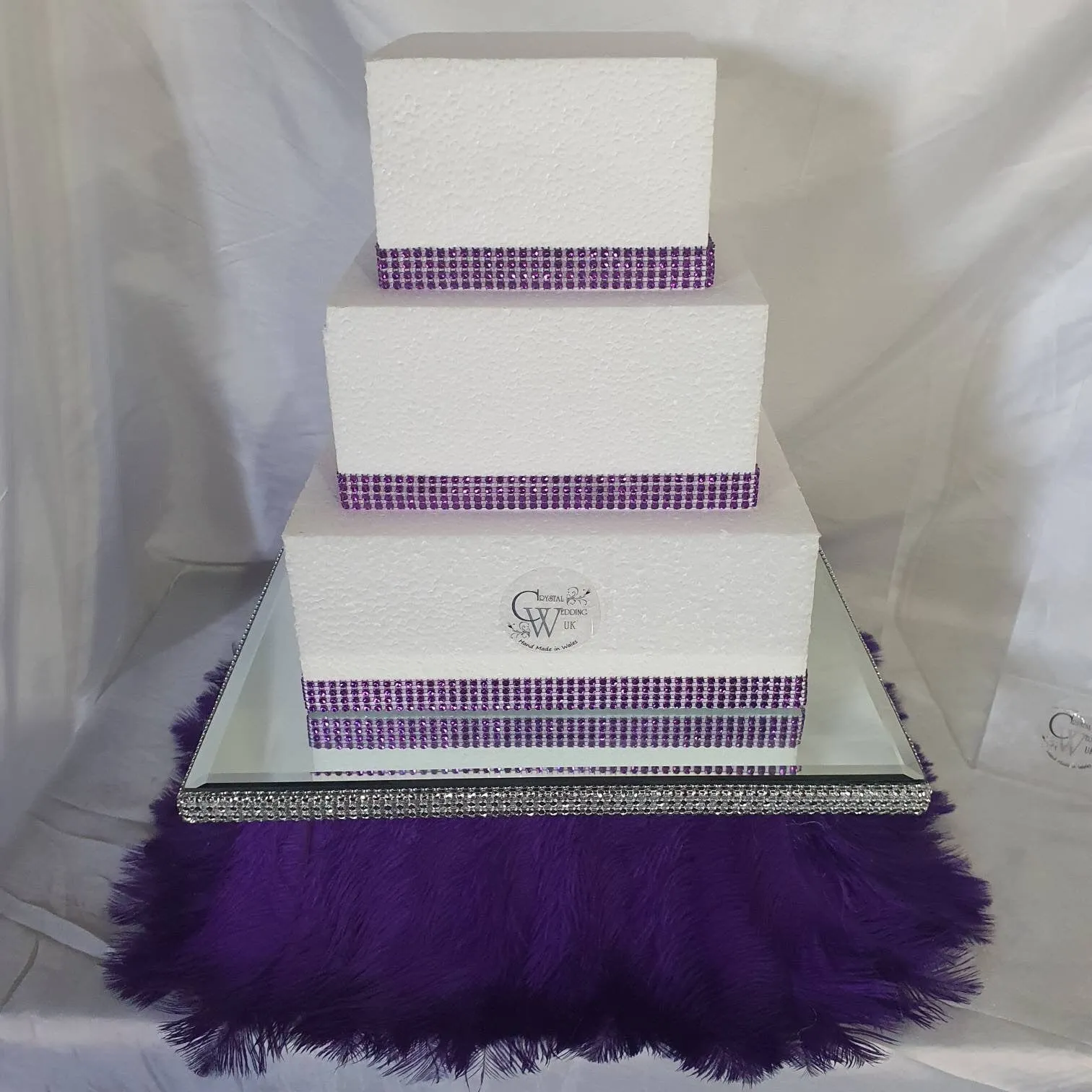 Gatsby wedding cake stand  - many colours - all sizes