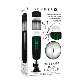 Gender X Message In a Bottle - Black