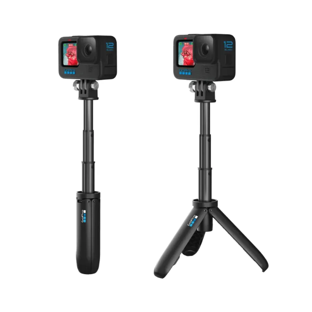 GoPro Shorty Mini Extension Pole   Tripod with Max 8.9" Extended Length for HERO 12 / 11 / 11 Mini / 10 BLACK Action Cameras | AFTTM-001