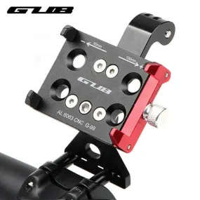 GUB Aluminum Alloy Bicycle Phone Holder Bike Phone Mount  Adjustable Cycling Phone Bracket Action Camera Stand Bike Accessories