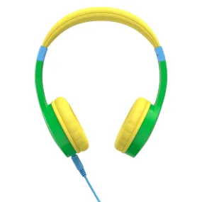 Hama Kids Guard Over-Ear Children's Wired  Headphone - Green & Yellow | 468321